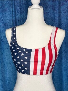 Star spangled Swim Top